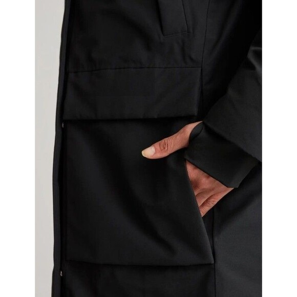 *NWT* QUINCE Women's Responsible Down Hooded Long Parka-Black-$1k+ Retail-Size S - Picture 6 of 16